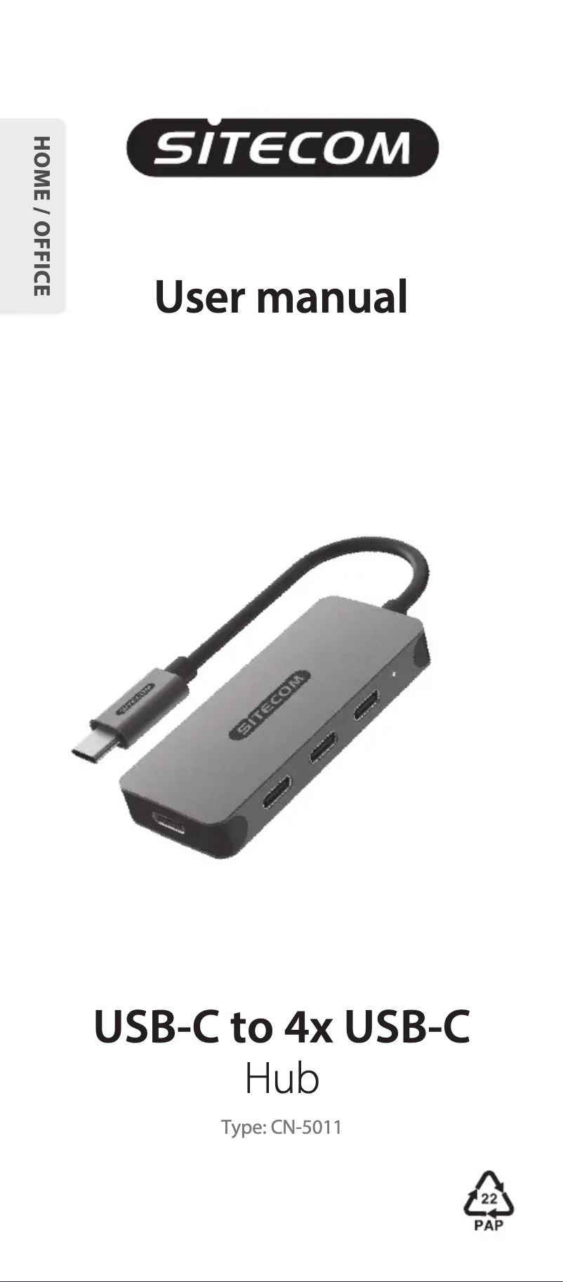 Image de la première page du manuel de l'appareil CN-5011