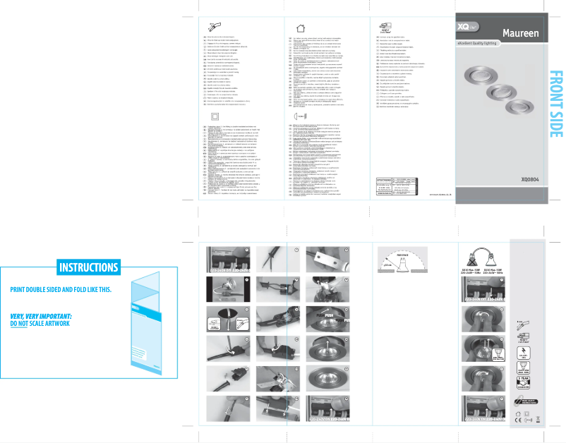 Page n°1 - Manuel utilisateur Smartwares 01.586.28