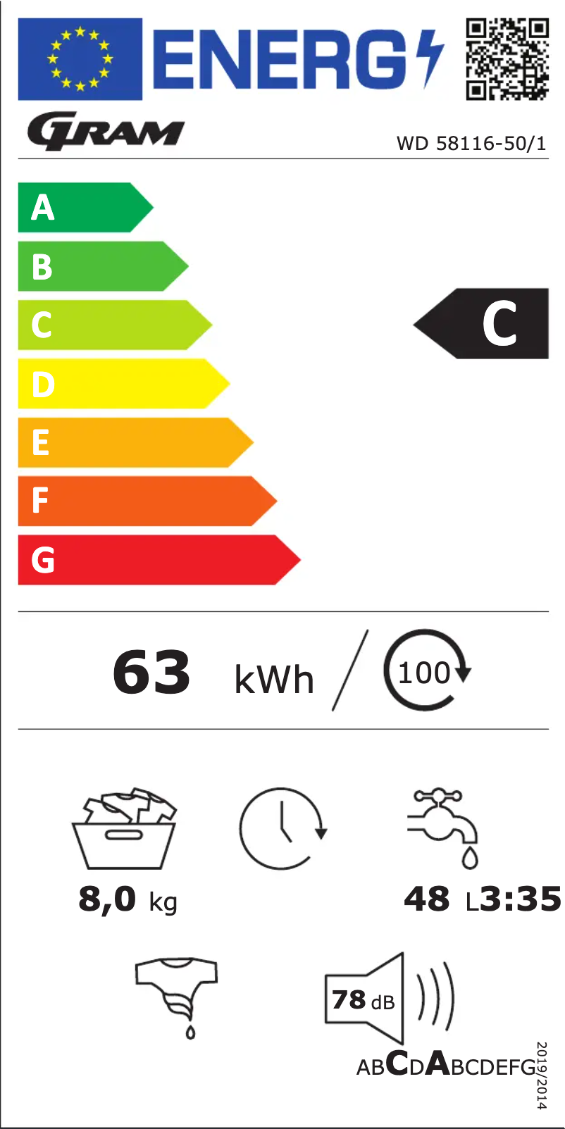 Image de la première page du manuel de l'appareil WD 58116-50/1