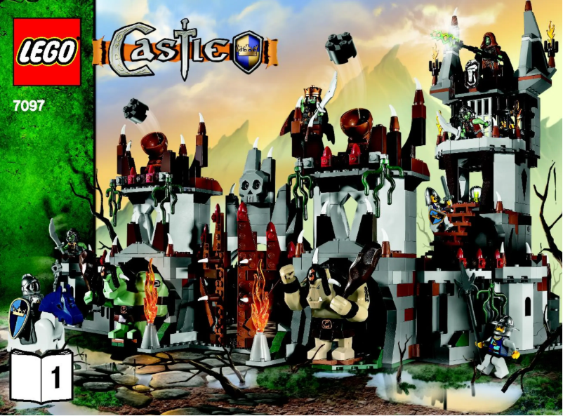 Page n°1 - Manuel utilisateur Lego Trolls' Mountain Fortress