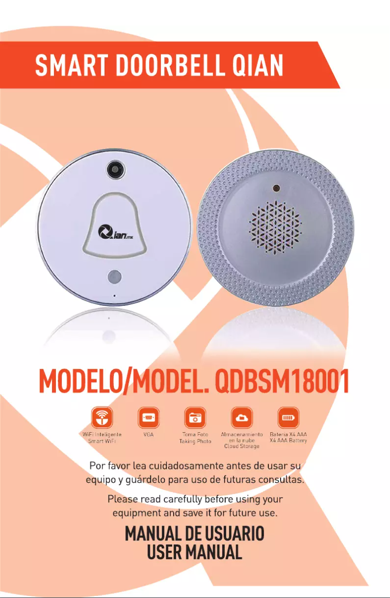 Page n°1 - Manuel utilisateur Qian QDBSM18001