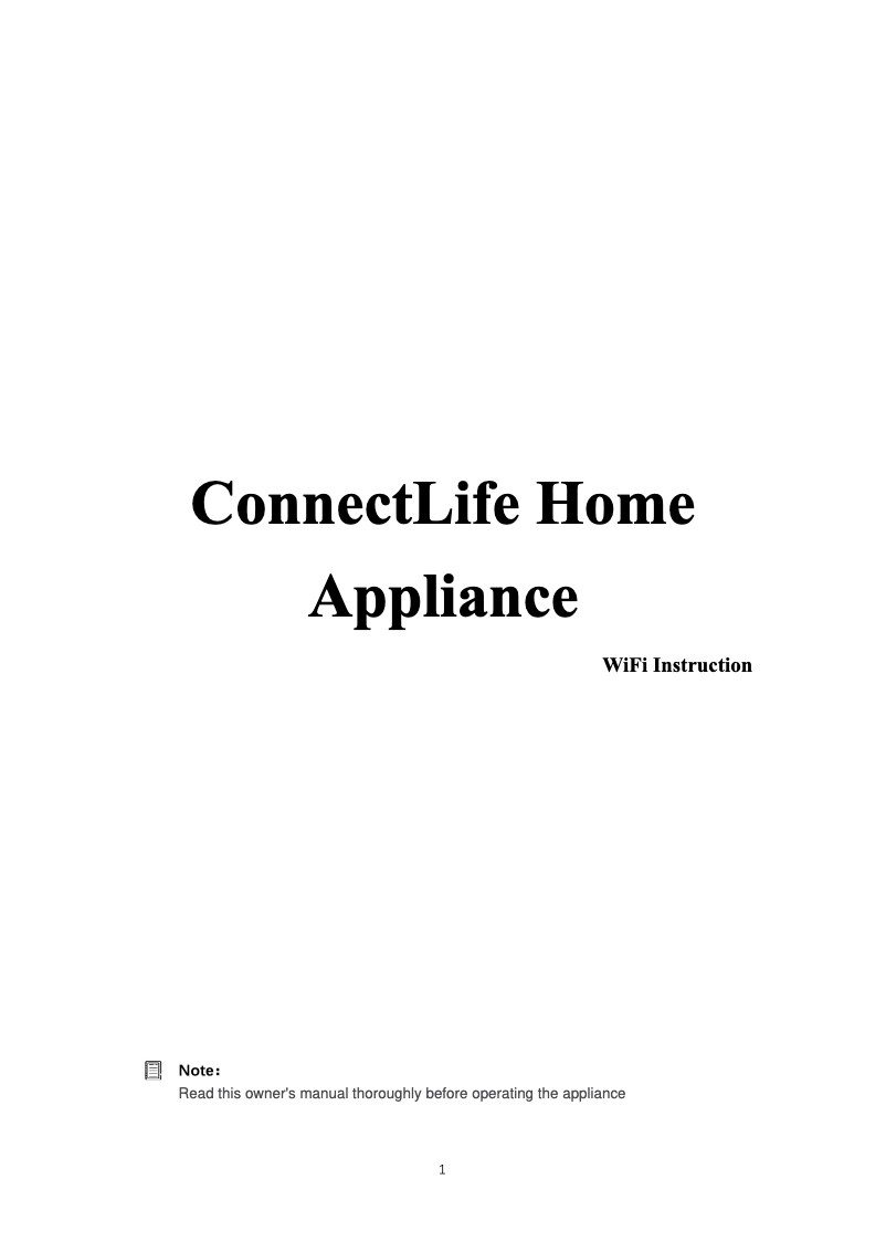 Page 1 de la notice Manuel utilisateur Hisense AH-300NH4GHB