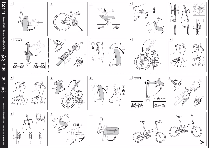 Page 1 de la notice Manuel utilisateur Tern Verge Duo