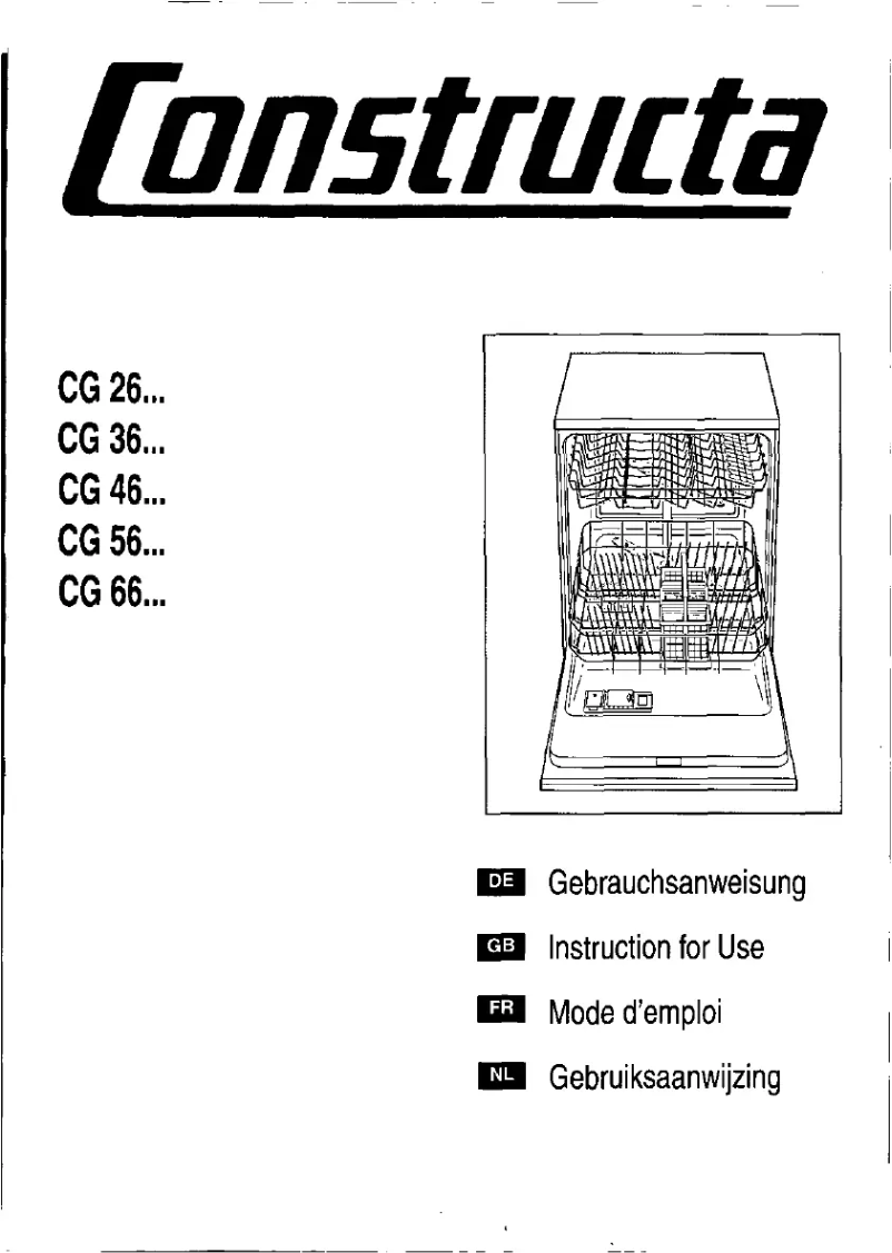 Image de la première page du manuel de l'appareil CG 360S2