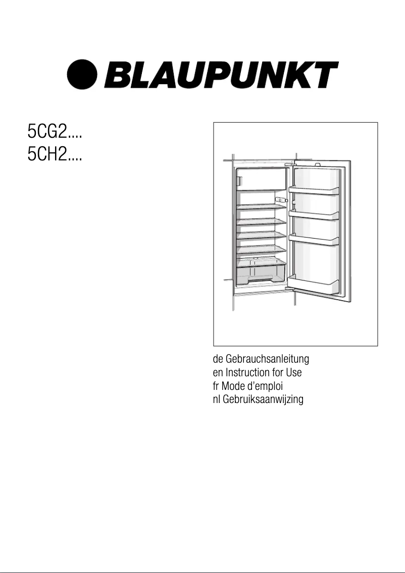 Page 1 de la notice Manuel utilisateur Blaupunkt 5CG 22030