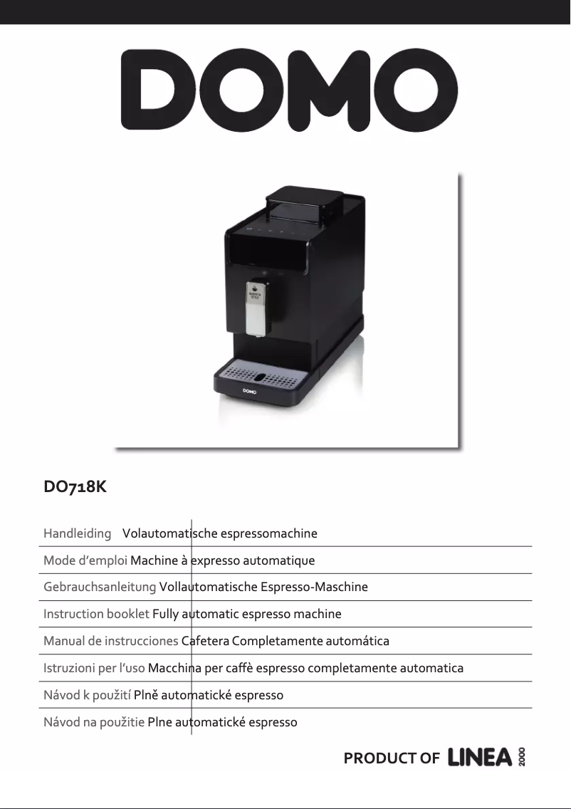 Page n°1 - Manuel utilisateur Domo DO718K