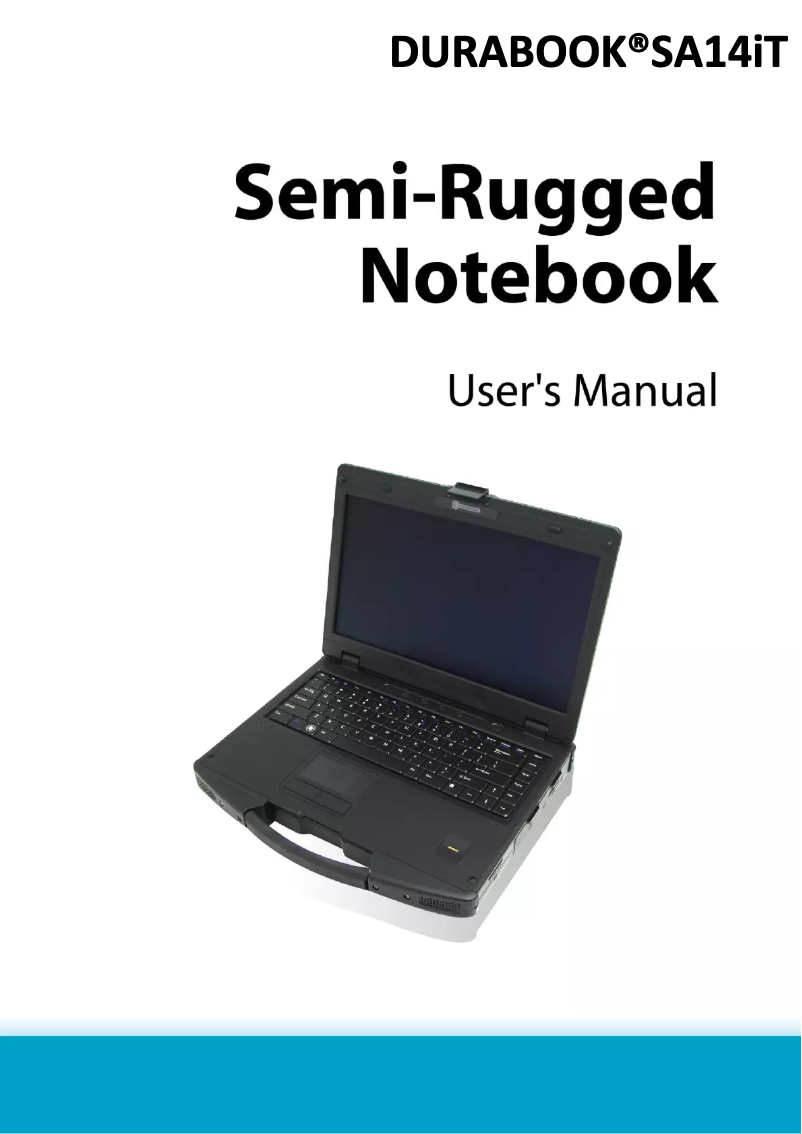 Page n°1 - Manuel utilisateur Durabook SA14