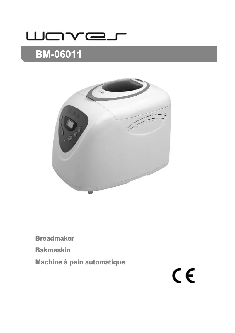 Page 1 de la notice Manuel utilisateur Waves BM-06011
