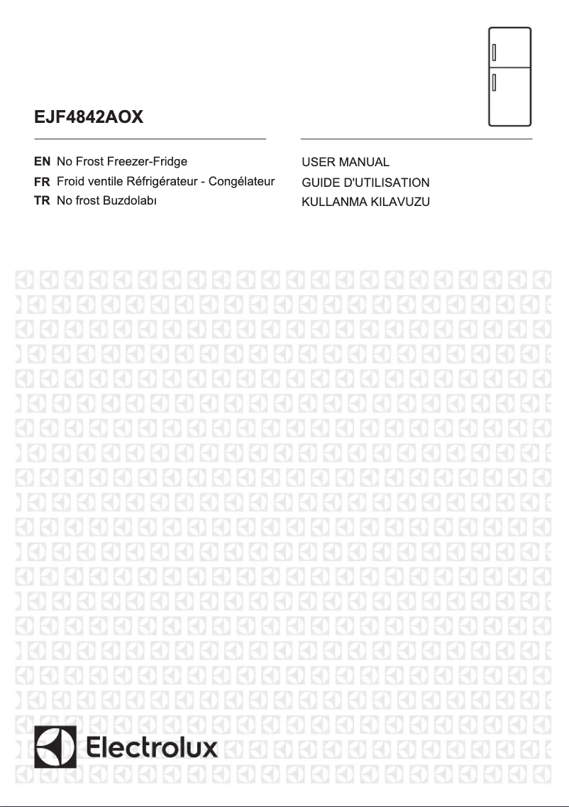 Imagen de la primera página del manual del dispositivo EJF4842AOX