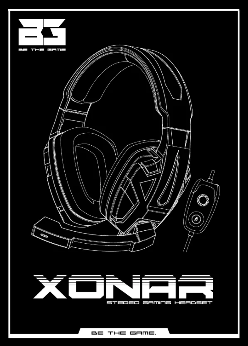 Page n°1 - Manuel utilisateur BG Xonar