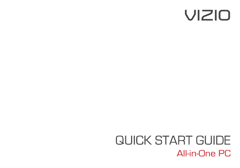 Página 1 del manual Manual de usuario VIZIO CA27-A2