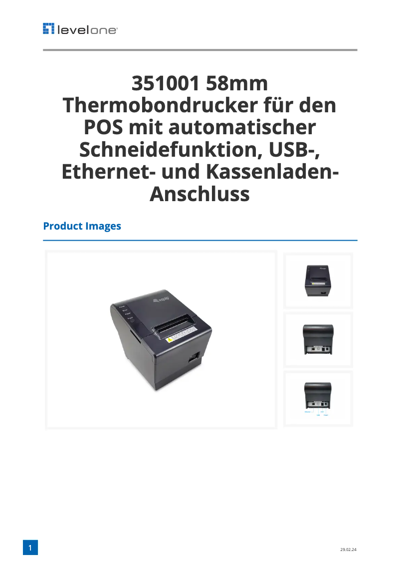 Image de la première page du manuel de l'appareil 351001