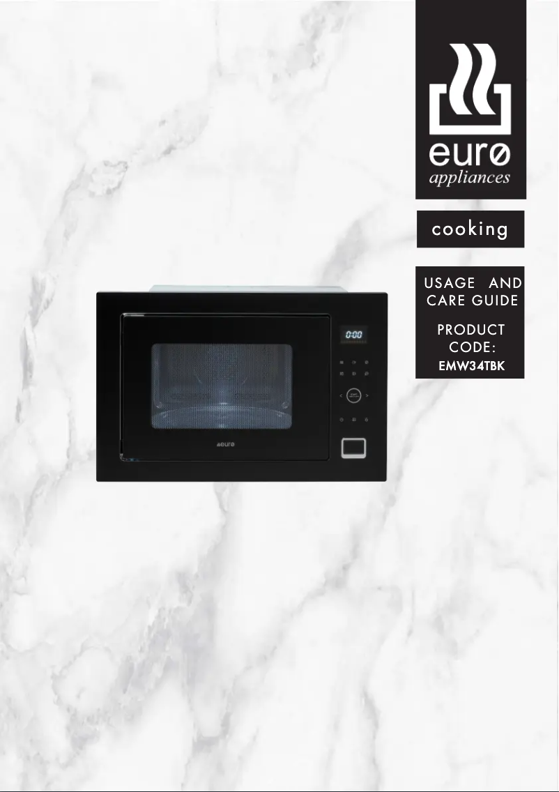 Page n°1 - Manuel utilisateur Euro Appliances EMW34TBK