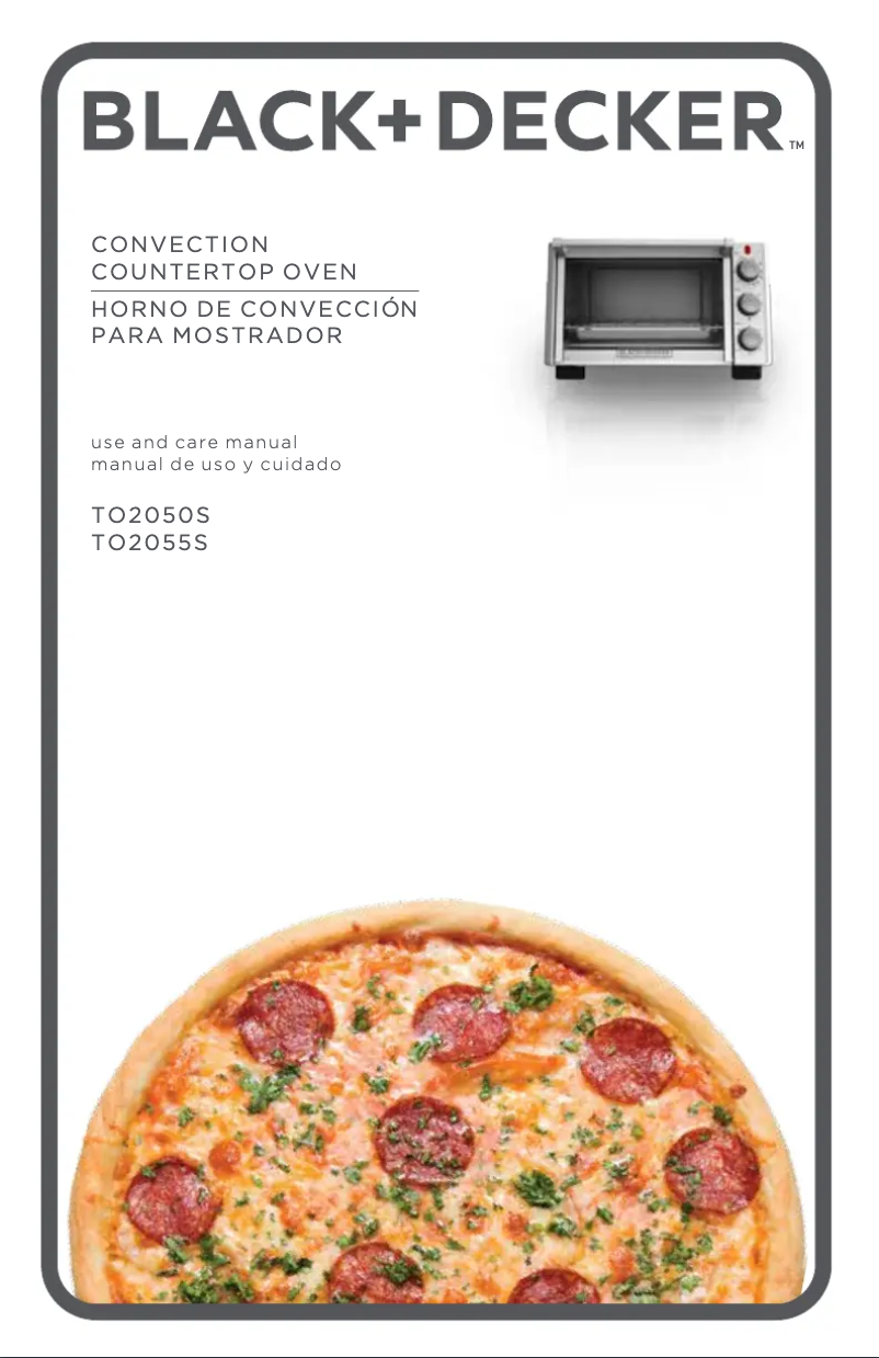 Image de la première page du manuel de l'appareil TO2055S