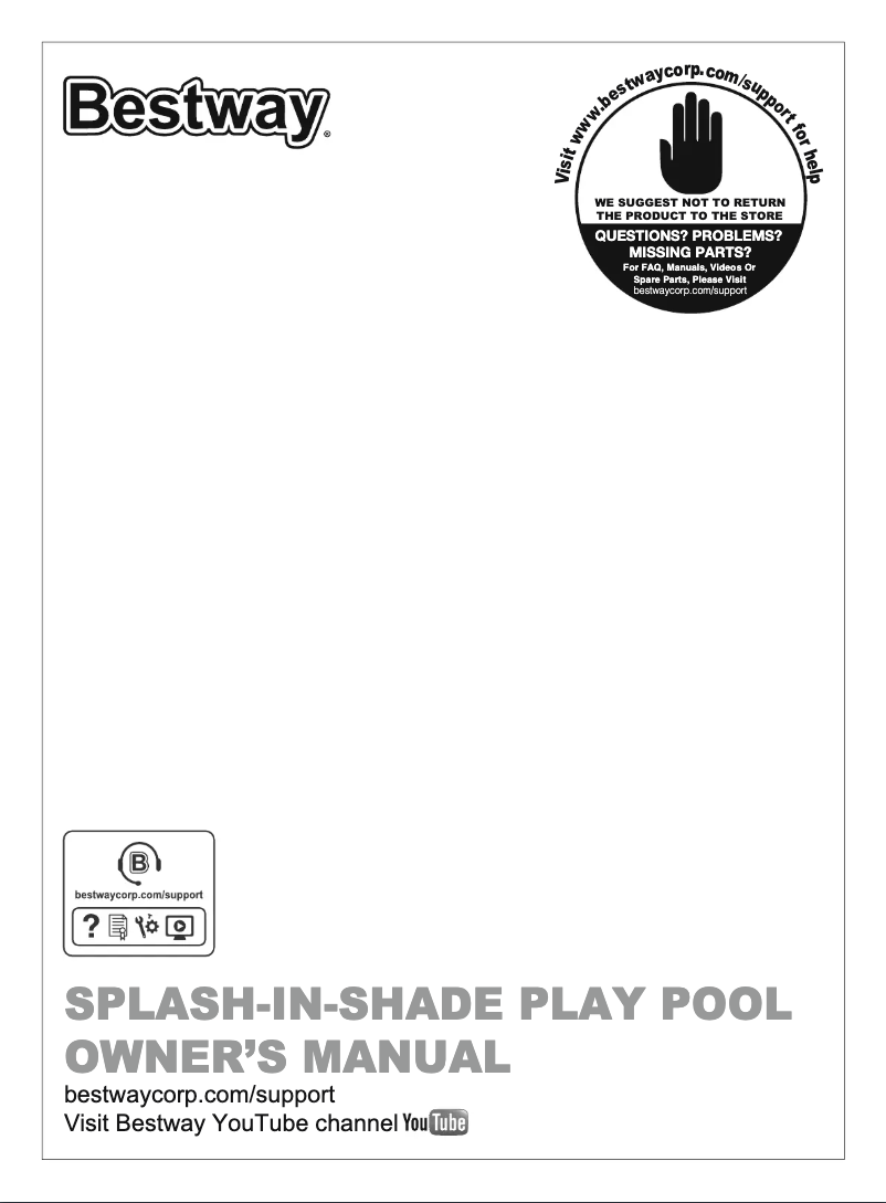 Image de la première page du manuel de l'appareil Steel Pro 56543