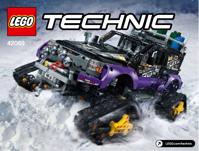 Page n°1 - Manuel utilisateur Lego Technic 42069