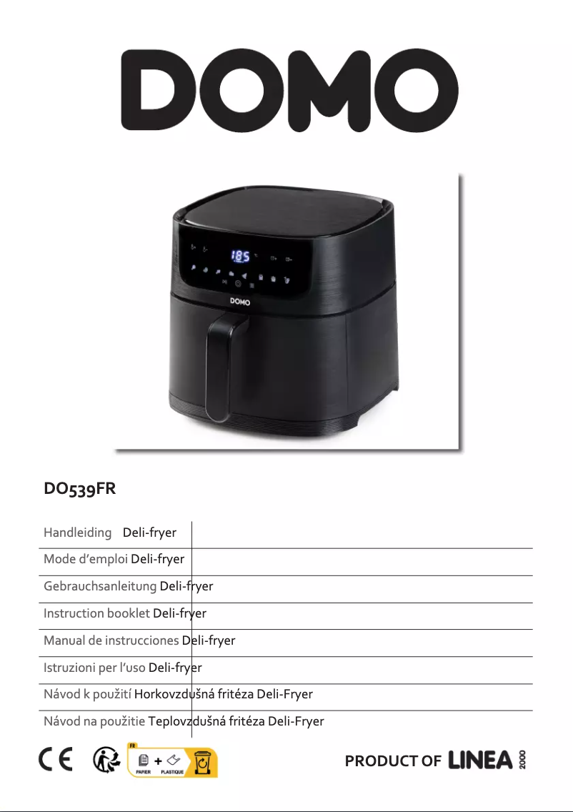 Page 1 de la notice Manuel utilisateur Domo DO539FR