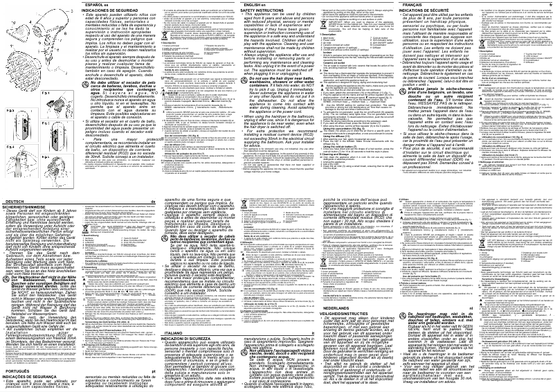 Page 1 de la notice Manuel utilisateur Solac SP7165 Ultracompact 2000