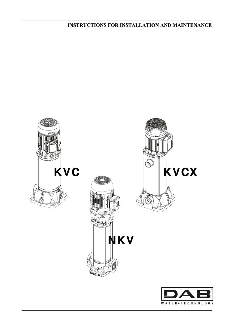 Page n°1 - Manuel utilisateur DAB KVCX