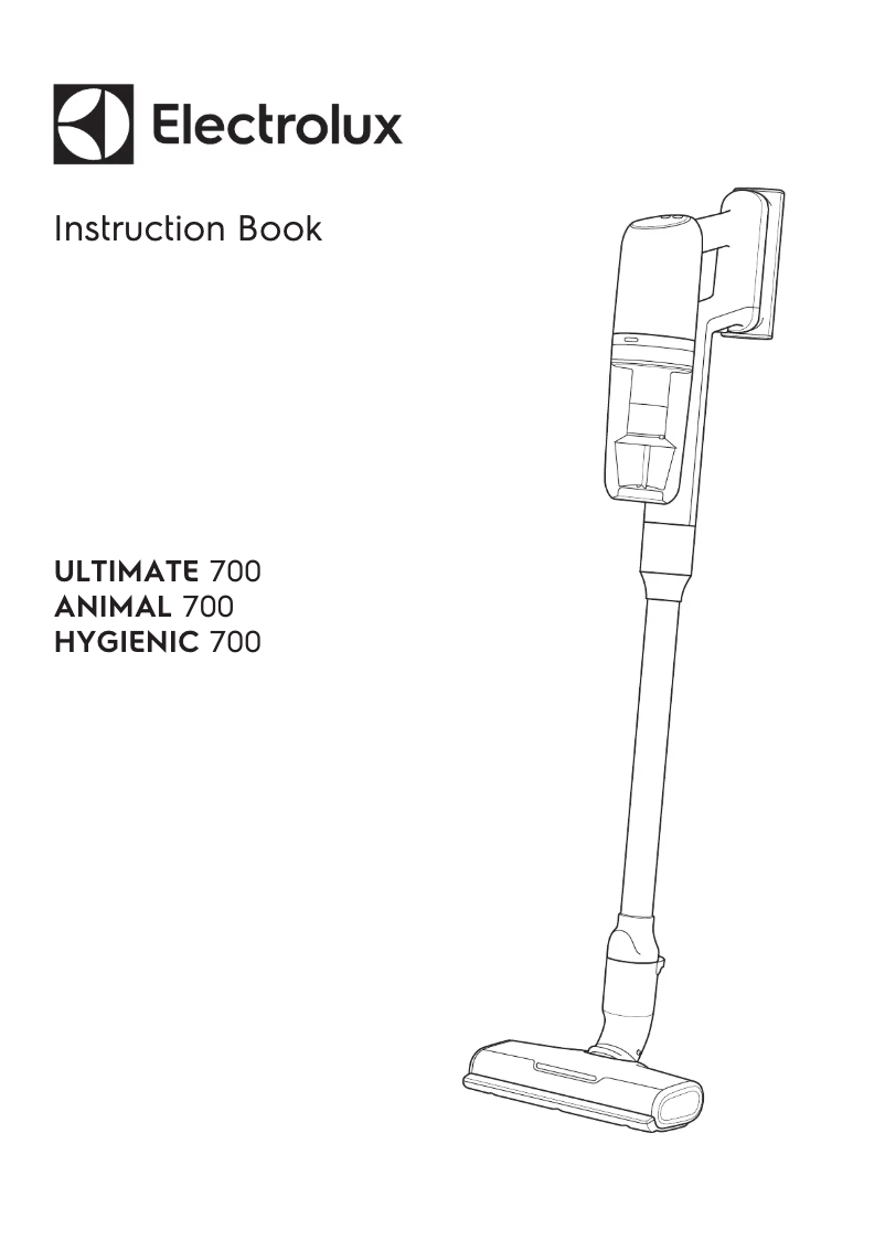 Page 1 de la notice Manuel utilisateur Electrolux Hygienic 800 EP71U142OG