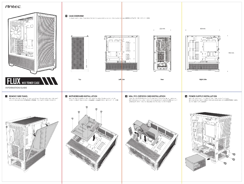 Image de la première page du manuel de l'appareil FLUX