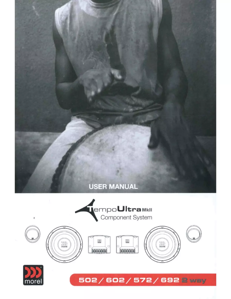 Image de la première page du manuel de l'appareil Tempo Ultra 692 MKII