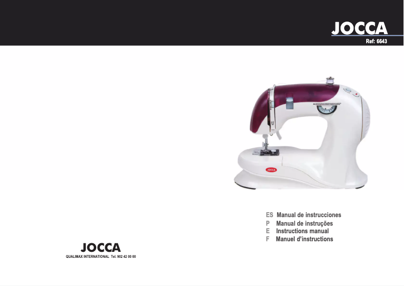 Page n°1 - Manuel utilisateur Jocca 6643