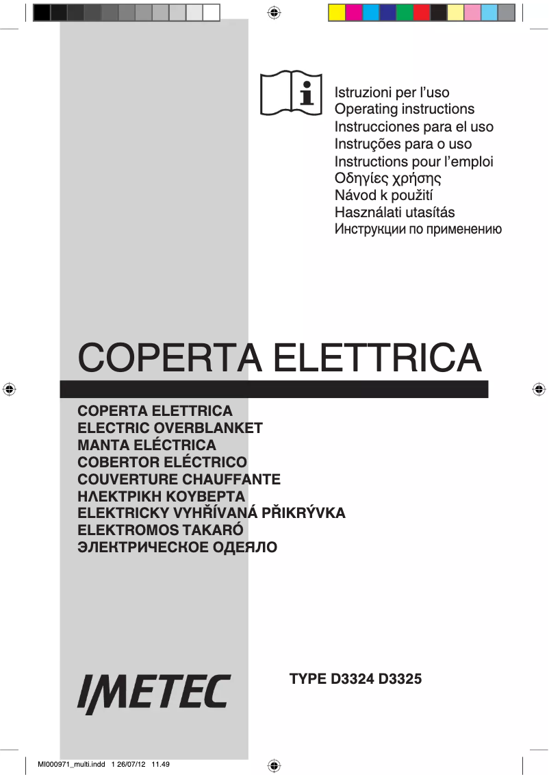 Image de la première page du manuel de l'appareil 6901