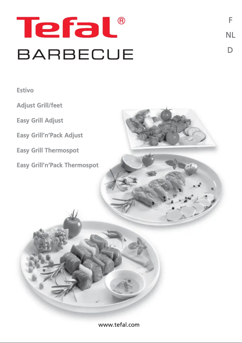 Page 1 de la notice Manuel utilisateur Tefal BG223113