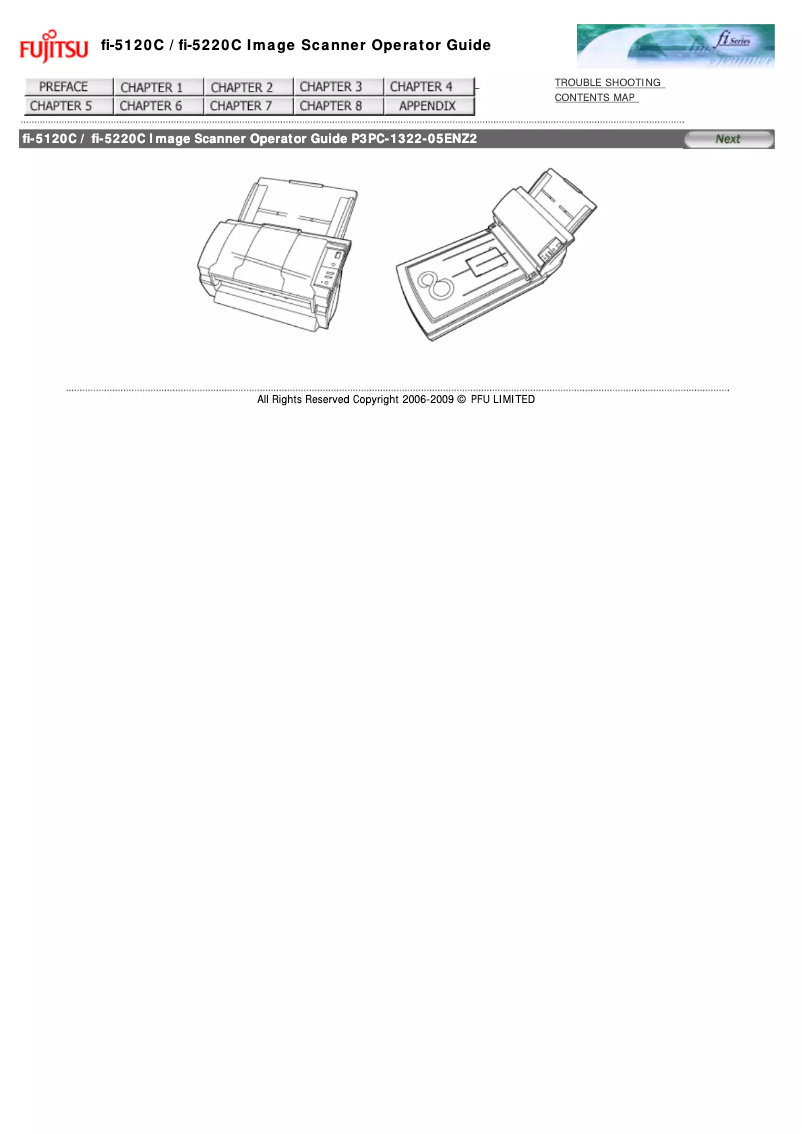 Page n°1 - Manuel utilisateur Fujitsu fi-5220C