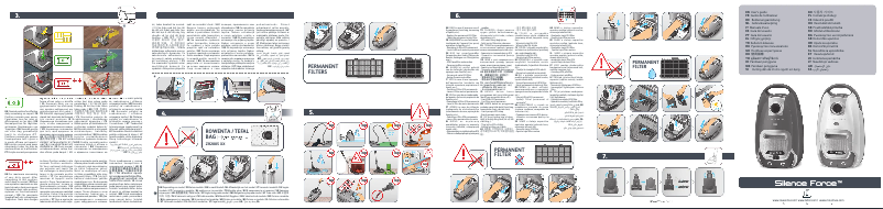 Página 1 del manual Manual de usuario Tefal Silence Force Animal Care Pro TW6477