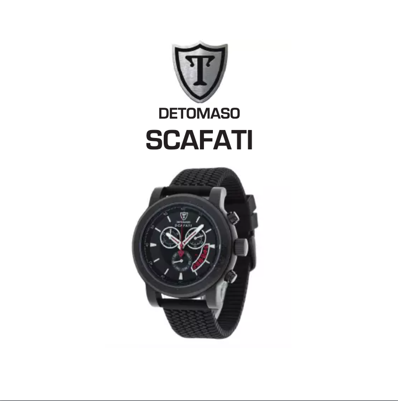 Page 1 de la notice Manuel utilisateur Detomaso Scafati