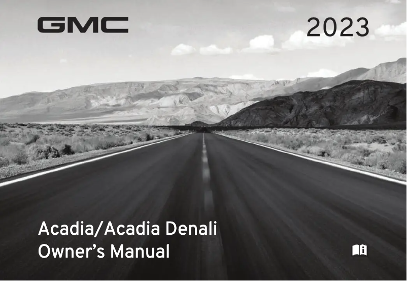 Page 1 de la notice Manuel utilisateur GMC Acadia (2023)