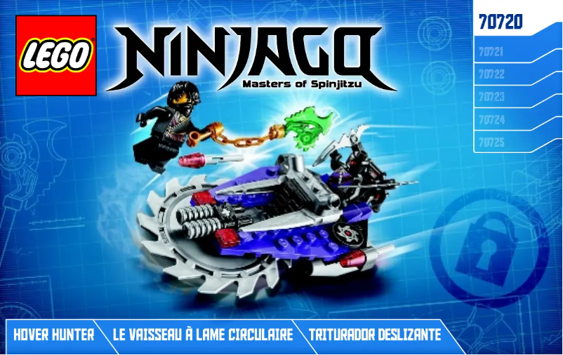 Page n°1 - Manuel utilisateur Lego Ninjago 70720