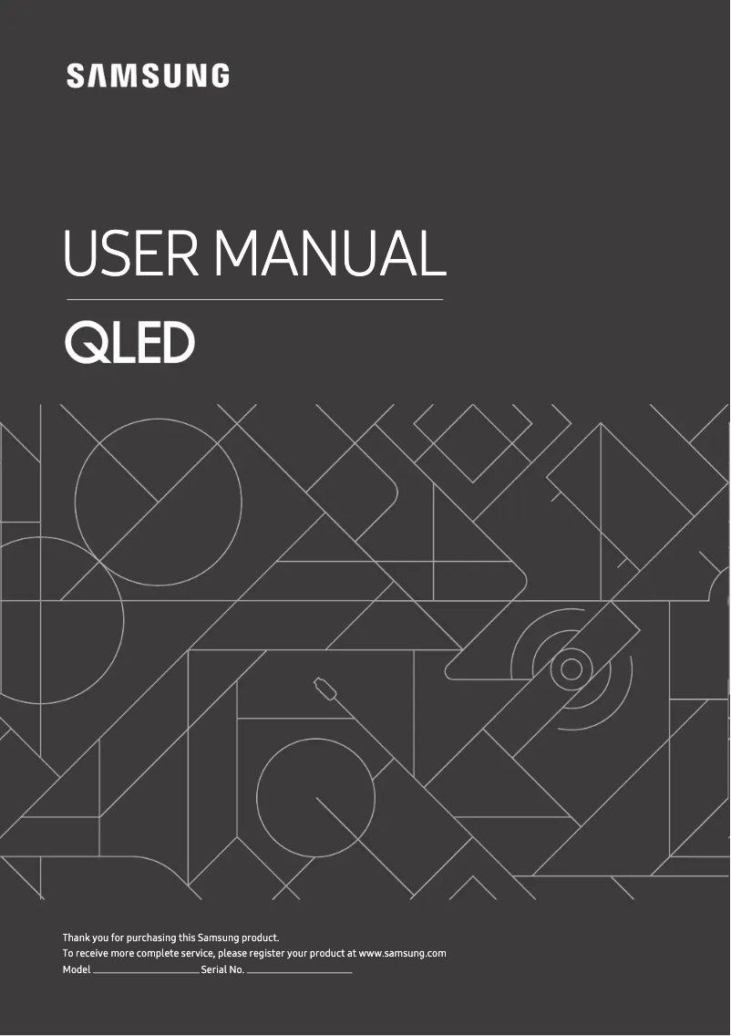 Page n°1 - Manuel utilisateur Samsung GQ65Q65RGT