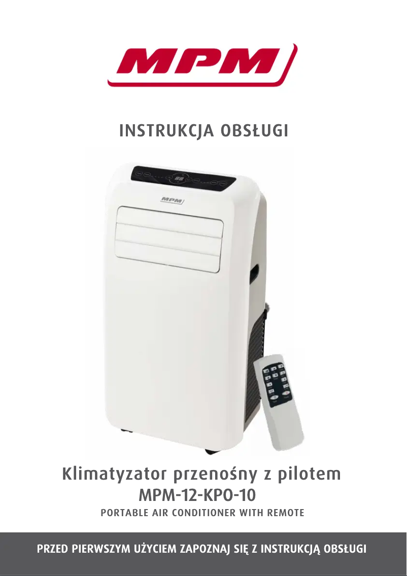 Page n°1 - Manuel utilisateur MPM MPM-12-KPO-10