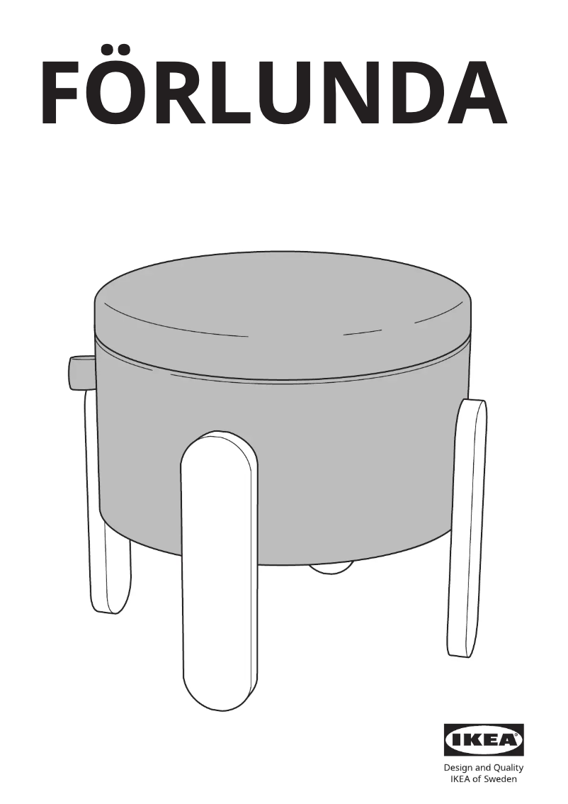 Image de la première page du manuel de l'appareil FÖRLUNDA 005.727.49