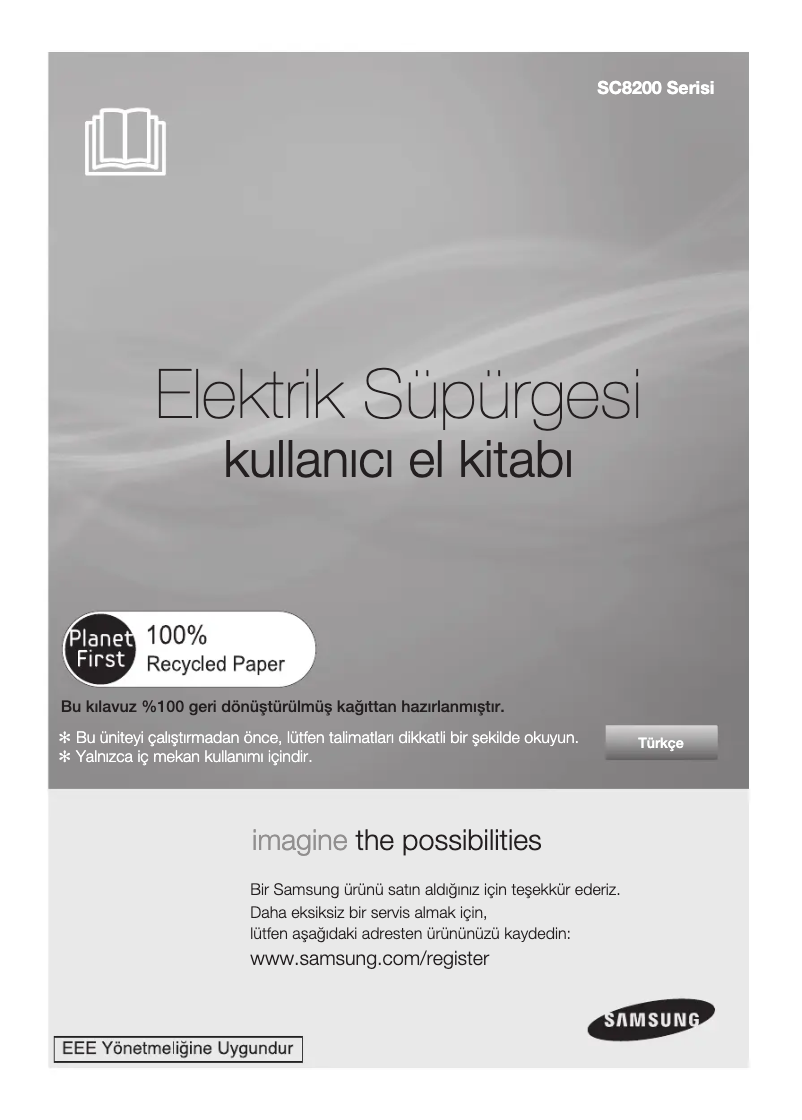 Page n°1 - Manuel utilisateur Samsung SC8280