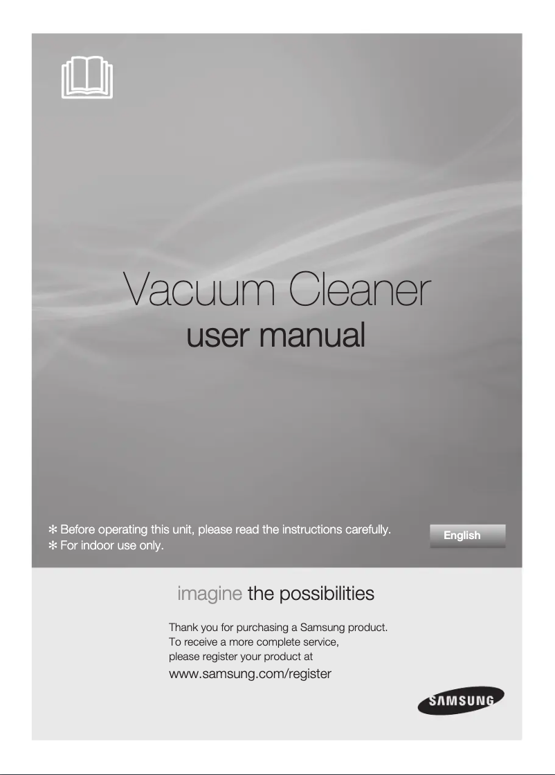 Page n°1 - Manuel utilisateur Samsung VCC7490