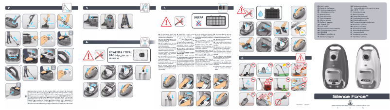 Image de la première page du manuel de l'appareil Compact Power Silence Force 4A