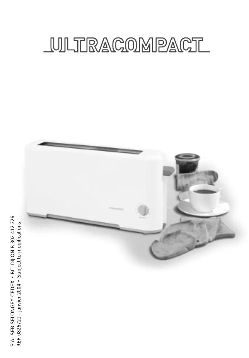 Page 1 de la notice Manuel utilisateur SEB TL2000