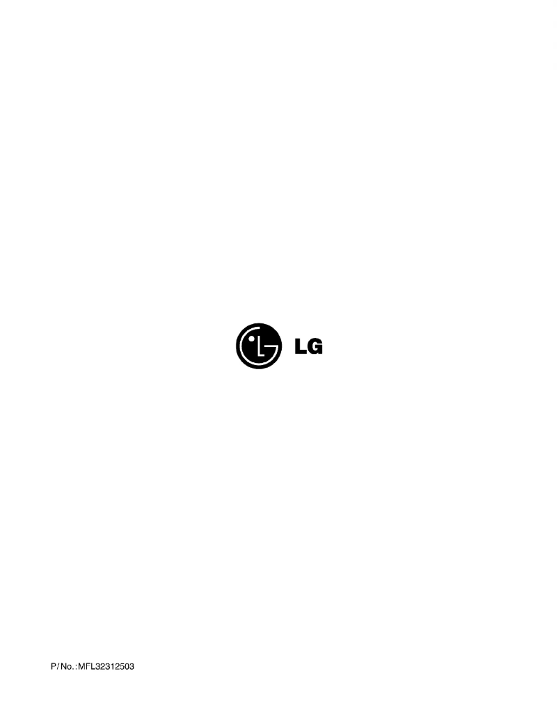Page n°1 - Manuel utilisateur LG TD-C70212E