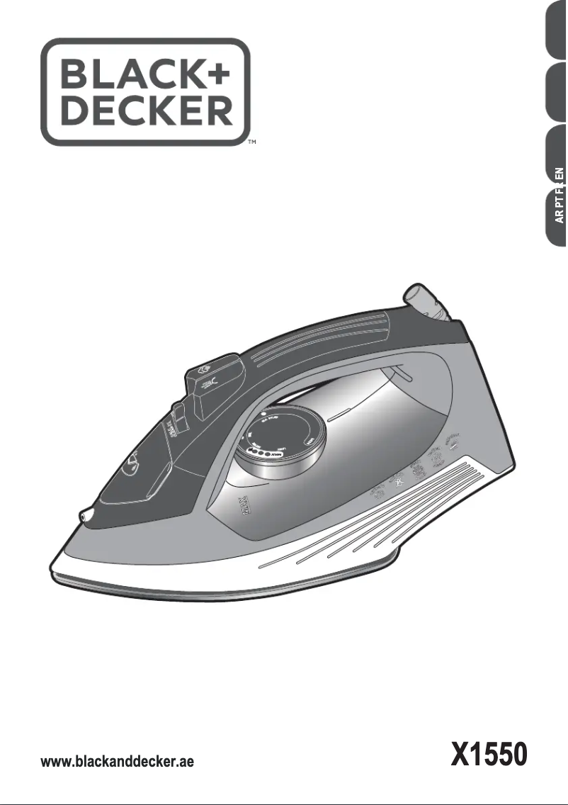 Page n°1 - Manuel utilisateur Black & Decker X1550