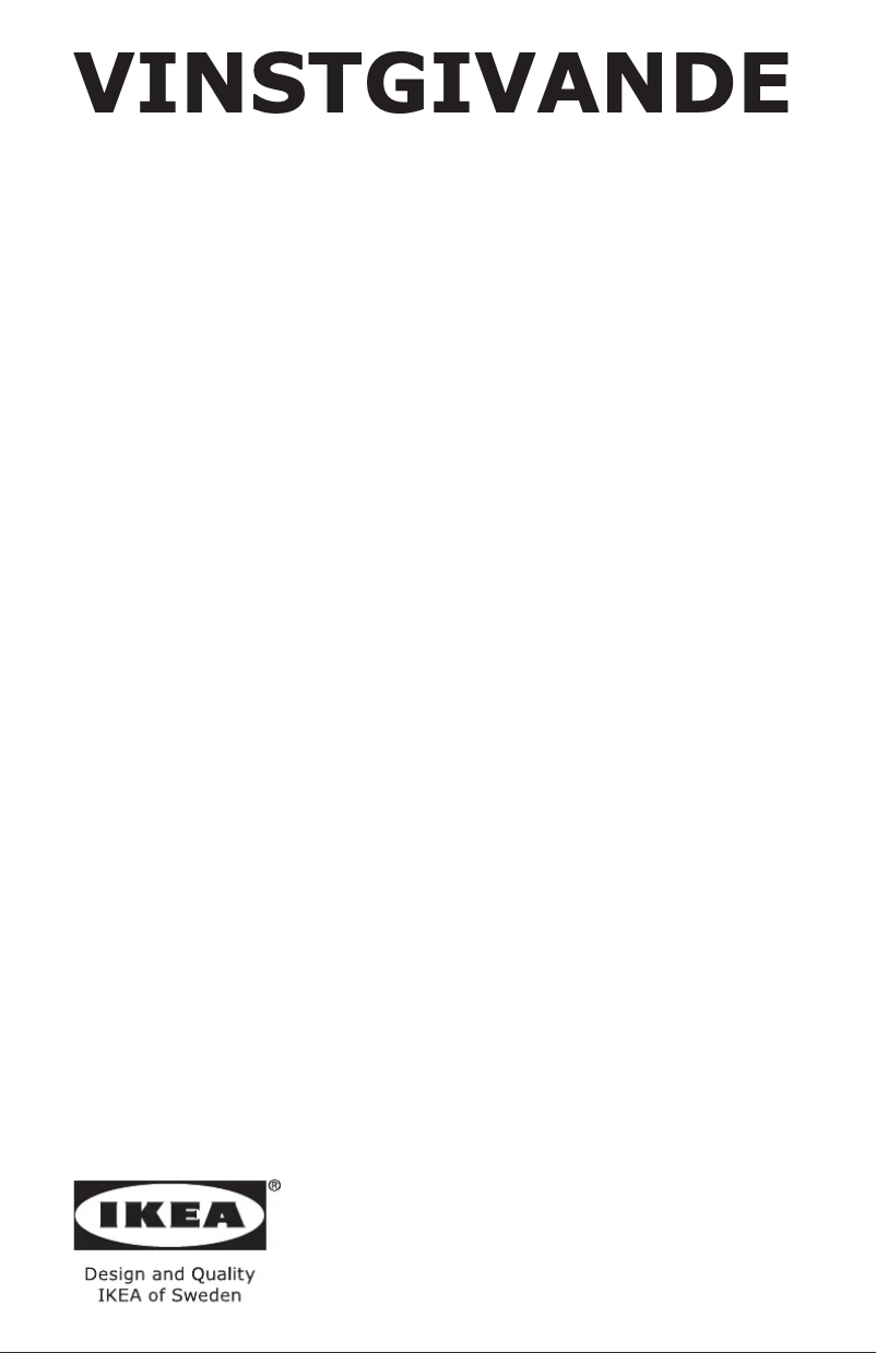 Imagen de la primera página del manual del dispositivo VINSTGIVANDE 504.660.01