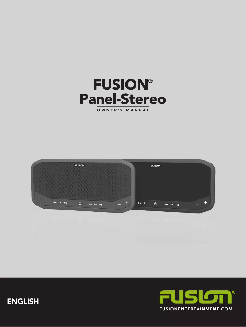 Page 1 de la notice Manuel utilisateur Fusion PA-A302BOD