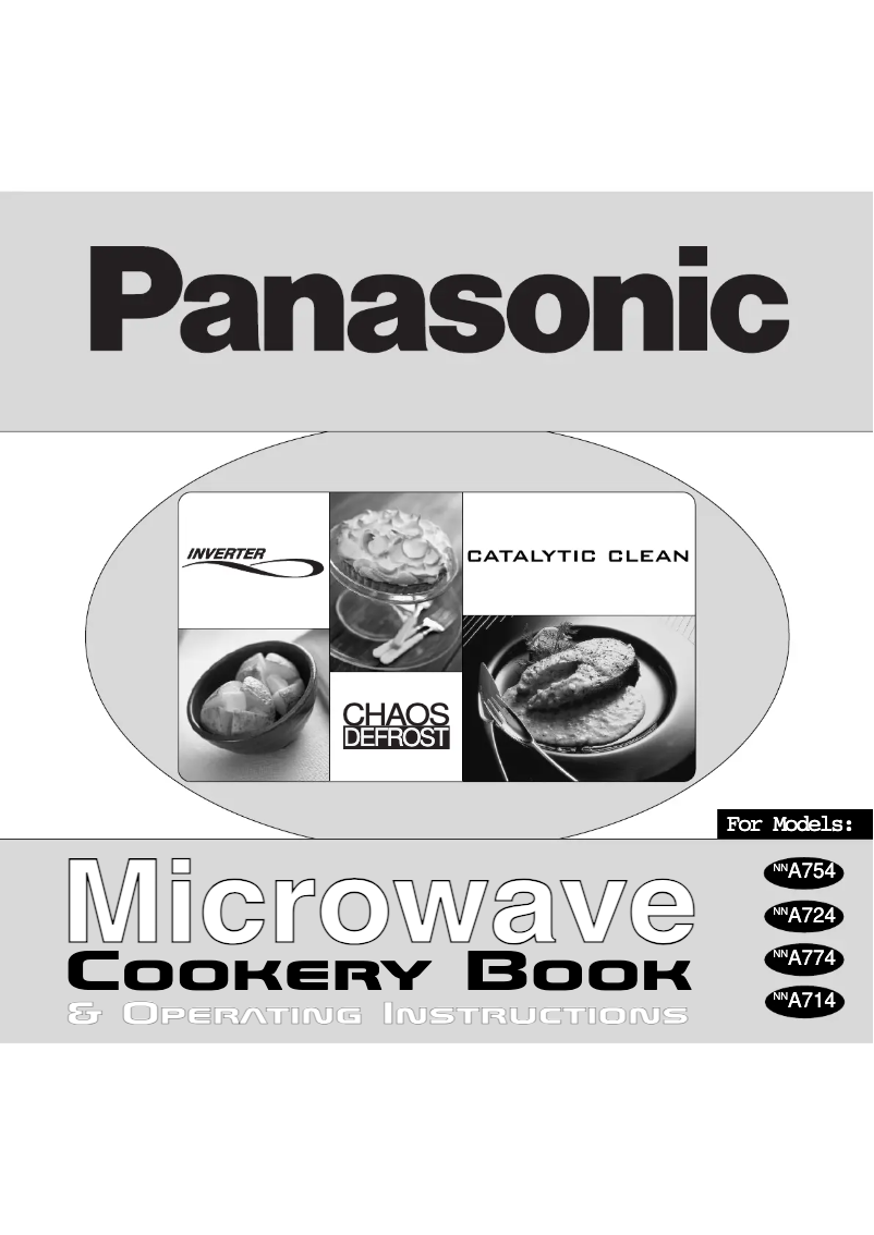 Page 1 de la notice Manuel utilisateur Panasonic NN-A754