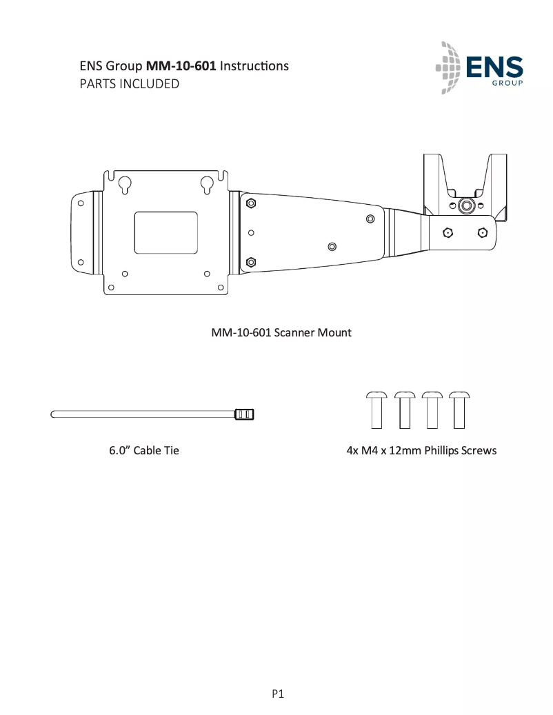 Image de la première page du manuel de l'appareil MM-10-601