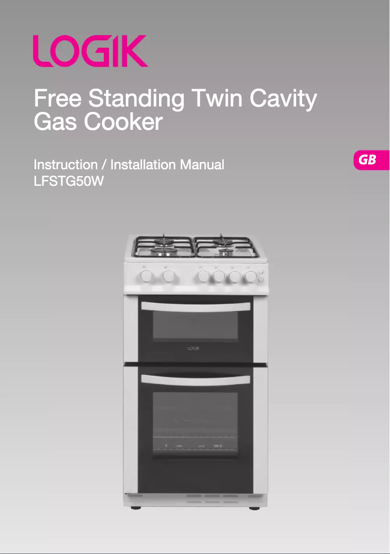 Página 1 del manual Manual de usuario Logik LFSTG50W