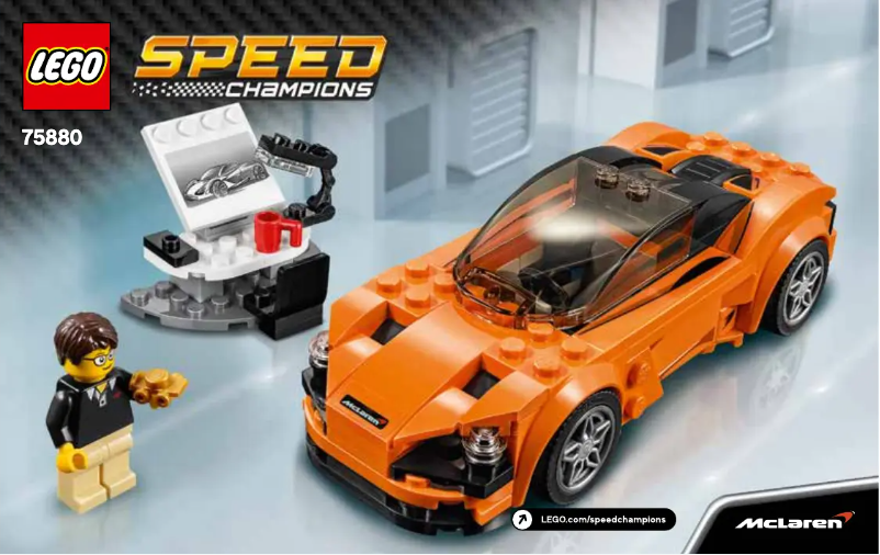 Image de la première page du manuel de l'appareil Speed Champions 75880