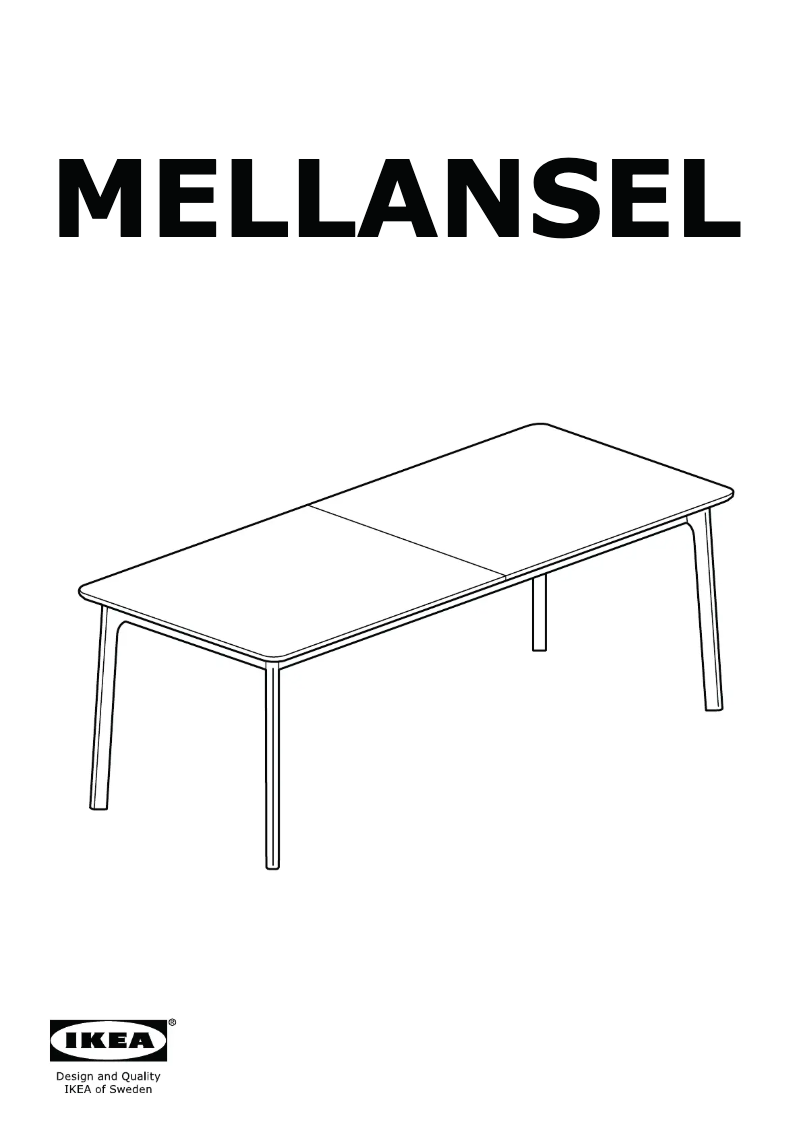 Image de la première page du manuel de l'appareil MELLANSEL 904.684.23